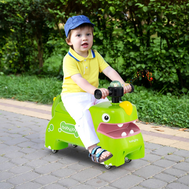 DINOSAUR KIDS TOLO & PUSH CAR WITH STORAGE BOX